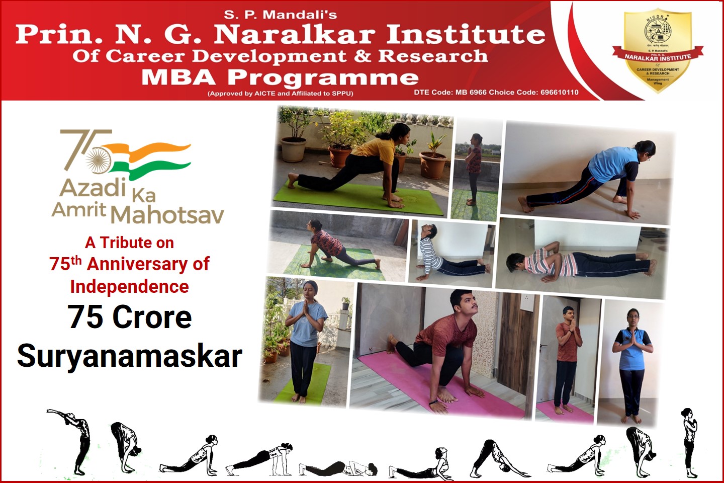 75 crore Suryanamaskar